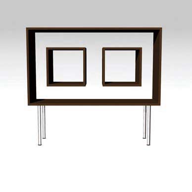 飾り棚「空間の棚」